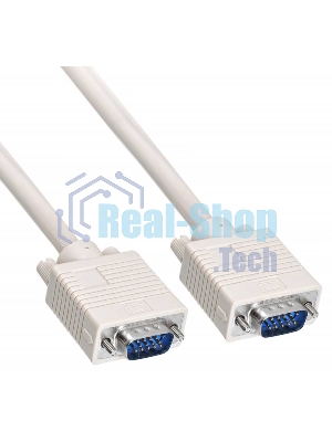 Кабель VGA Buro CAB016S-06 VGA HD15 (m)/VGA HD15 (m) 1.8м феррит.кольца