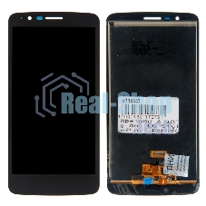 Дисплей в сборе с тачскрином для LG Stylus 3 (M400) черный оригинал