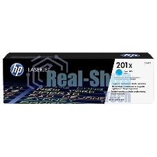 Тонер Картридж HP 201X CF401X голубой для HP CLJ Pro M252/M277 (2300стр.)