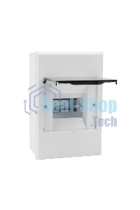 Бокс пластиковый Kranz ЩРН-П-4 IP41 белый