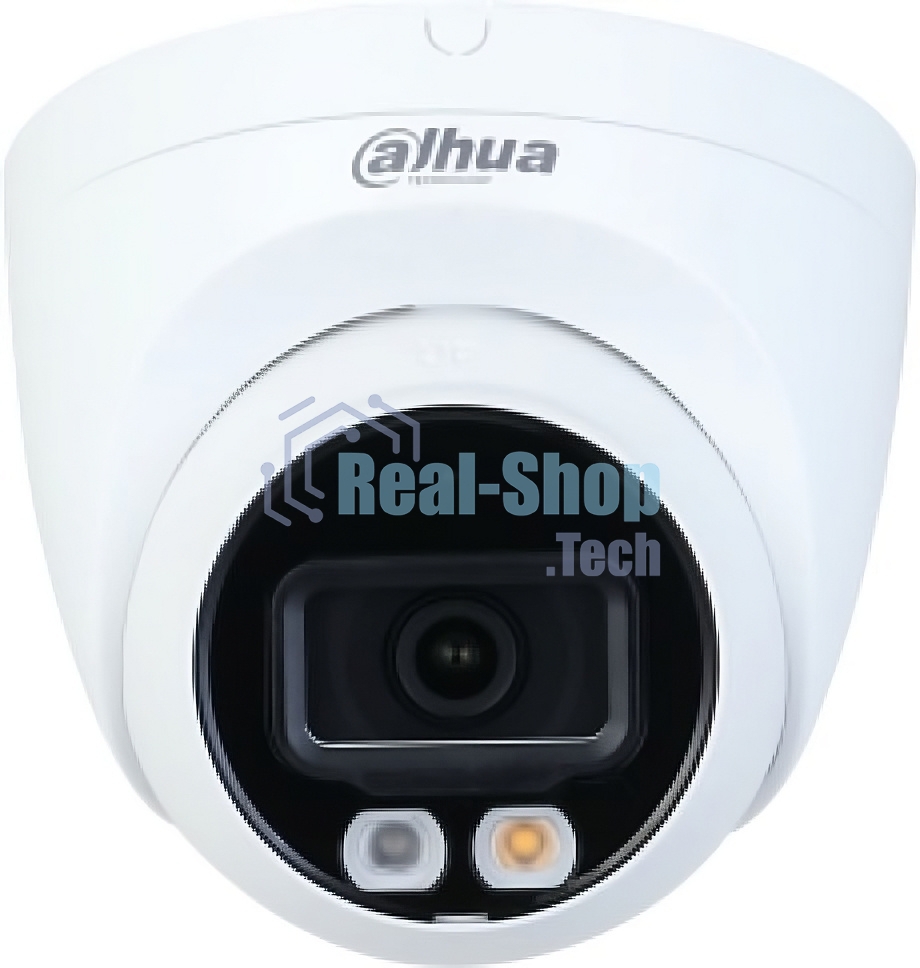 Видеокамера уличная купольная Dahua DH-IPC-HDW2249TP-S-IL-0280B 2Мп 1/2.7” CMOS объектив 2.8мм