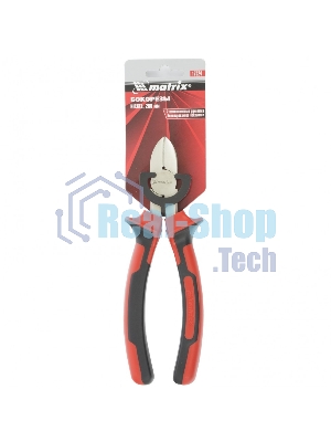 Бокорезы Matrix NICKEL, 200 мм, никелированные, двухкомпонентные рукоятки