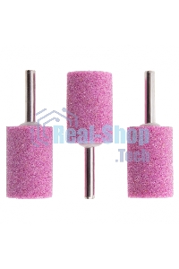 Шарошка абразивная Matrix, цилиндр удлин., 25 x 38 мм, хвостовик 6 мм, F46, 3шт.