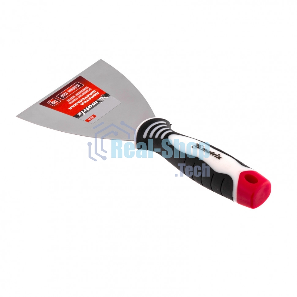 Шпательная лопатка Matrix из нержавеющей стали, 100 мм, 3-комп. ручка