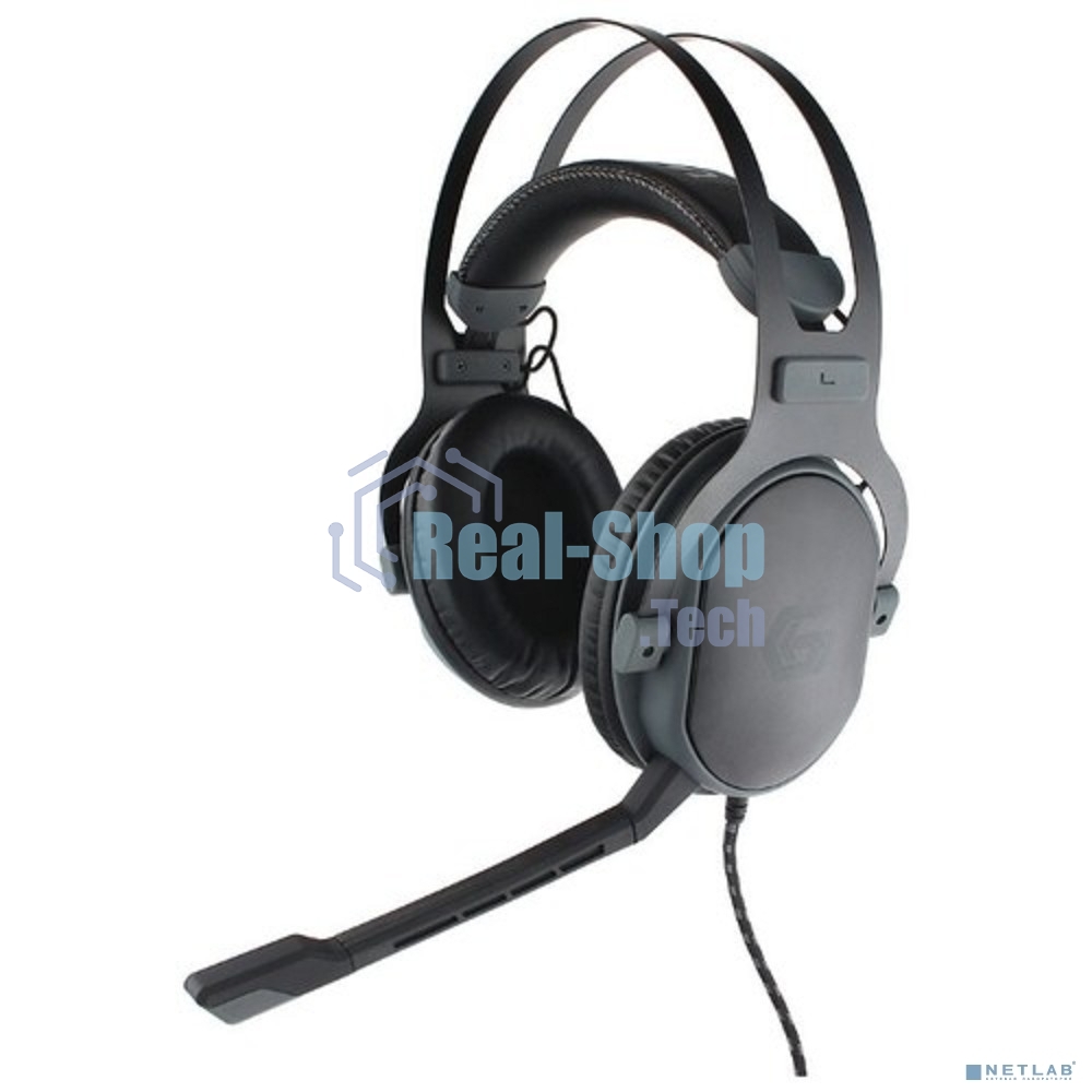 Гарнитура проводная игровая Gembird MHS-G700U черный мембрана 53мм металический корпус