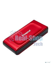 Внешний SSD Kingston XS1000, 1TB, USB 3.2 Gen 2 Type-C, R/W 1050/1000, красный