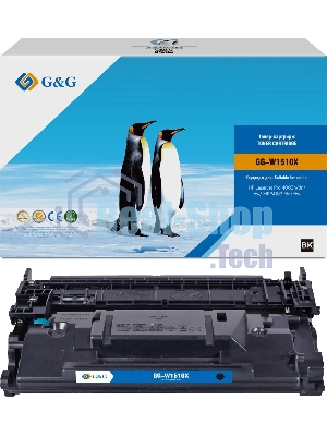 Картридж лазерный G&G GG-W1510X черный (9500 стр.) для HP LJ Pro 4003n/dn/dw/MFP4103 fdn/fdw