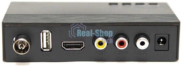 Ресивер DVB-T2 Сигнал Эфир HD-250 черный