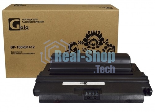 Картридж лазерный GalaPrint GP-106R01412 черный (8000 стр.) для Xerox Phaser 3300/3300MFP