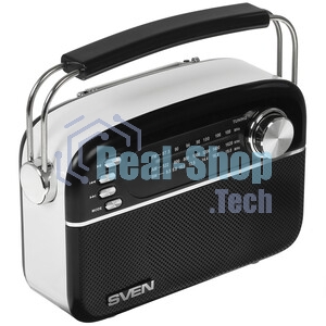 Радиоприемник SVEN SRP-505 (4 Вт, FM/AM/SW, USB, SD/microSD, Bluetooth, 1200 мА·ч)черный