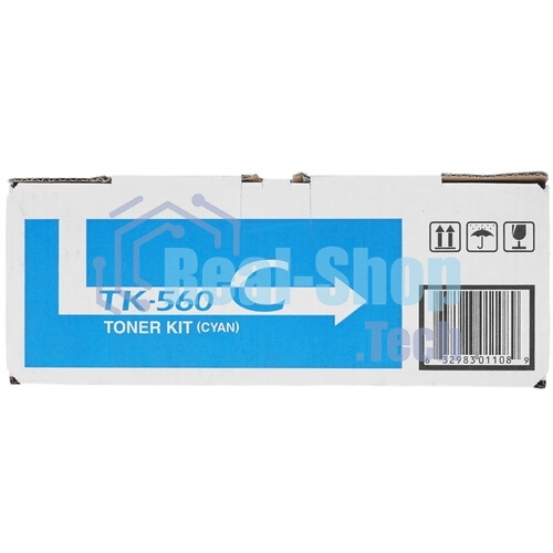 Картридж лазерный Kyocera-Mita TK-560C голубой для FS-C5300DN/C5350DN (10000 стр.)
