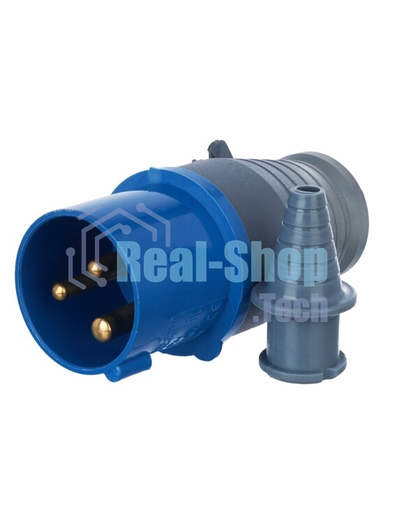 Вилка IEK PSR01-016-3 013 2Р+РЕ 16А 220В IP44 IEK
