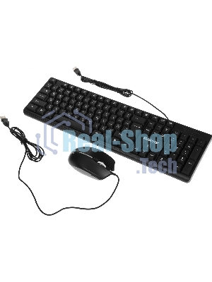 Комплект клавиатура+мышь Defender Triumph C-991 проводной, USB, 1600 DPI, чёрный