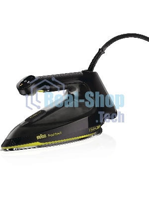 Утюг Braun FI7255GR черный/зеленый, 2000 Вт, 55 г/мин, 240 г/мин, 350 мл