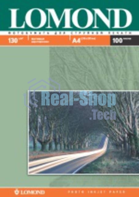 Фотобумага Lomond 0102004 A4/130г/м2/100л./белый матовое/матовое для струйной печати