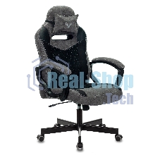 Кресло игровое Бюрократ VIKING 6 KNIGHT B FABRIC черный крестовина металл/пластик