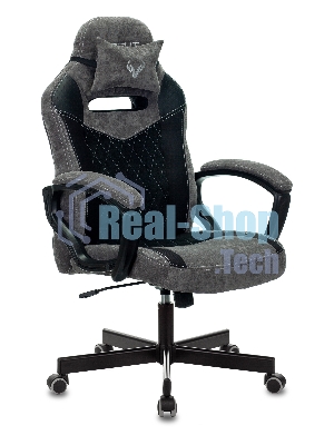 Кресло игровое Бюрократ VIKING 6 KNIGHT B FABRIC черный крестовина металл/пластик