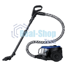 Пылесос Samsung VC18M21A0SB синий, 380/1800 Вт, уборка сухая, пылесборник контейнер 1.5 л