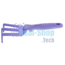 Рыхлитель 3-зубый, 75х250 мм, пластиковый, гелевая рукоятка, NYLON SOFT Palisad