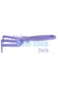 Рыхлитель 3-зубый, 75х250 мм, пластиковый, гелевая рукоятка, NYLON SOFT Palisad