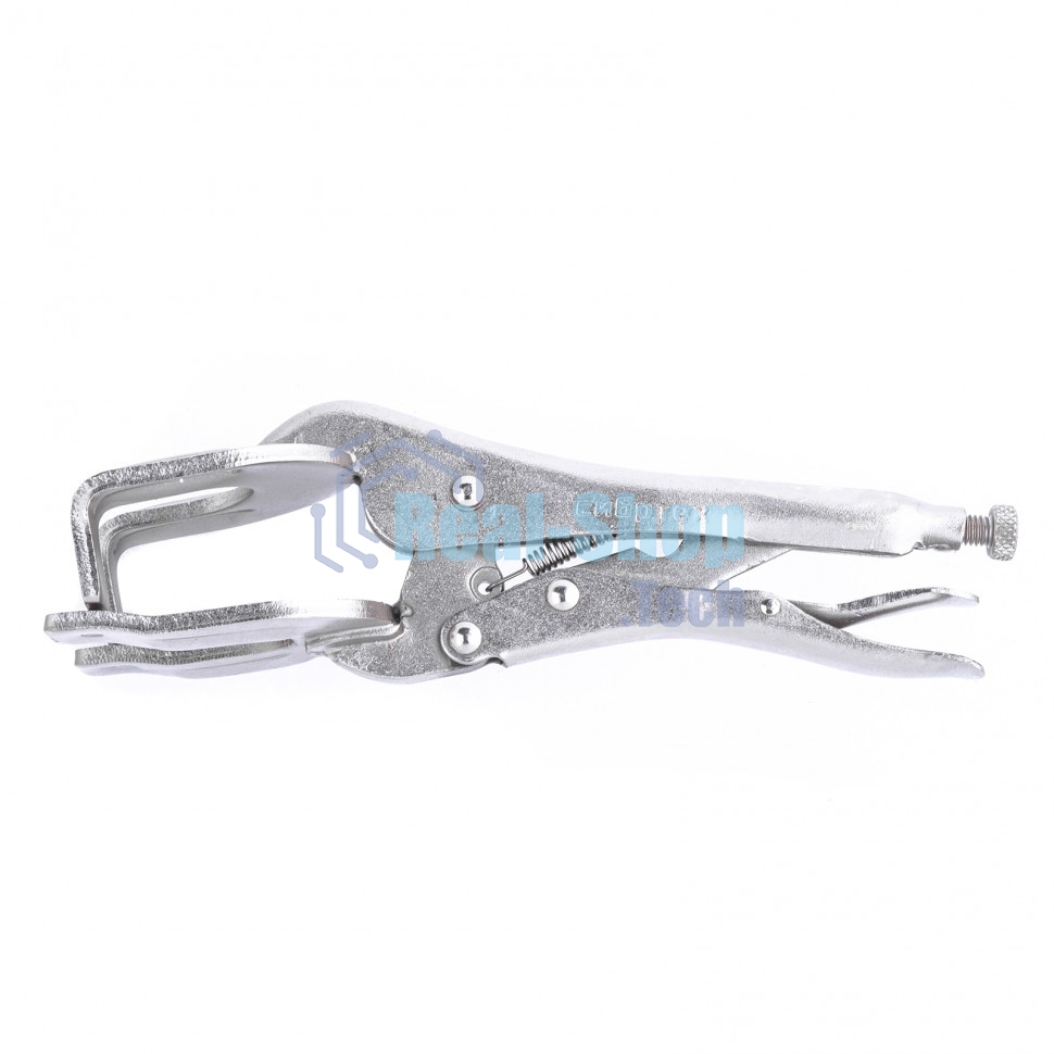 Зажим ручной Сибртех, двойной, точечная фиксация, 225 мм