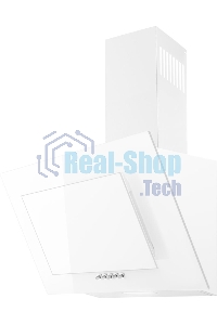 Вытяжка наклонная Weissgauff Zaurak 60 PB белый, 60 см, 900 куб. м/ч, 65 дБ