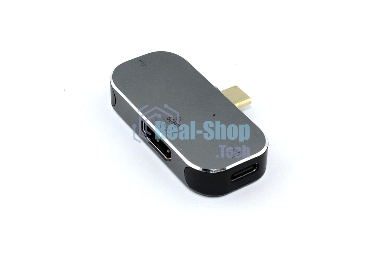 Адаптер Type-C на HDMI + USB + PD