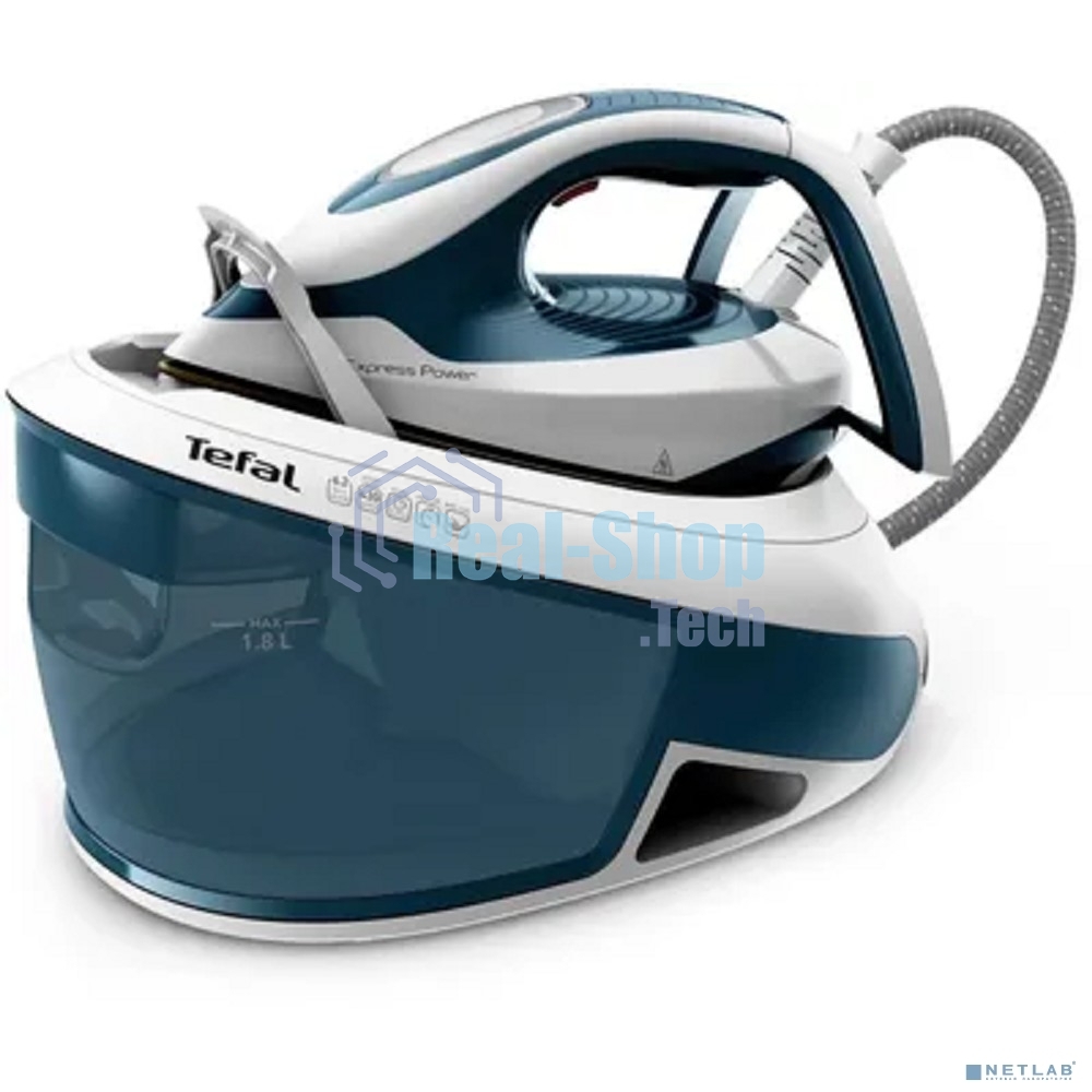 Парогенератор Tefal Express Power SV8111E0, синий / белый