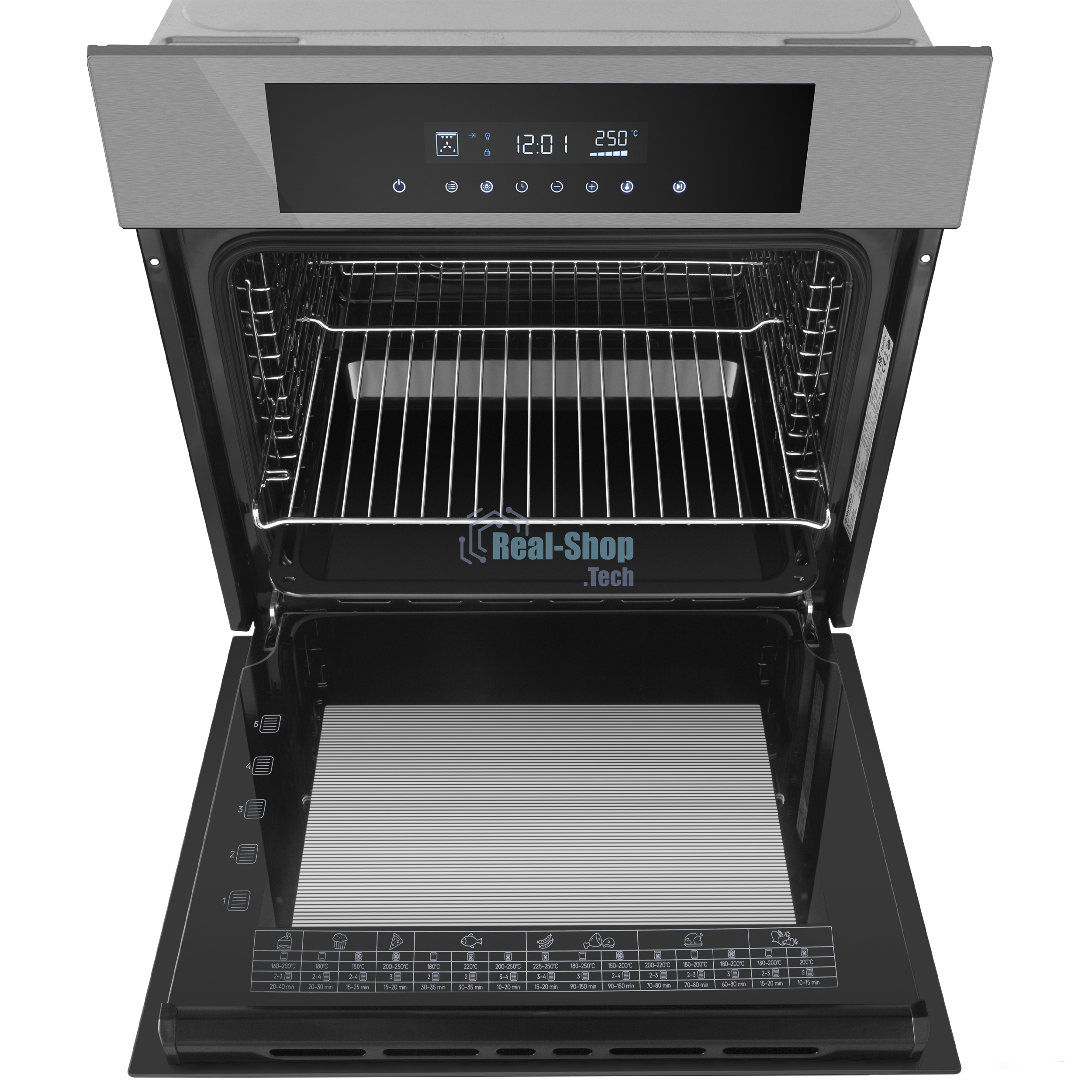 Шкаф духовой электрический Maunfeld AEOD60103S черный