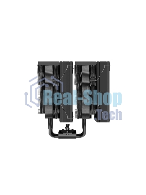 Кулер для процессора SAMA A60B (265W, 4-pin PWM, 156.5mm, 6x6mm, 2x120мм, 78CFM, 29dBA, 2200RPM, S: 1851/1700/1200/115X, AM5/AM4, черный)