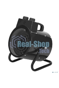 Пушка тепловая электрическая Rexant круглая, регулировка угла наклона, ТЭН, 3кВт