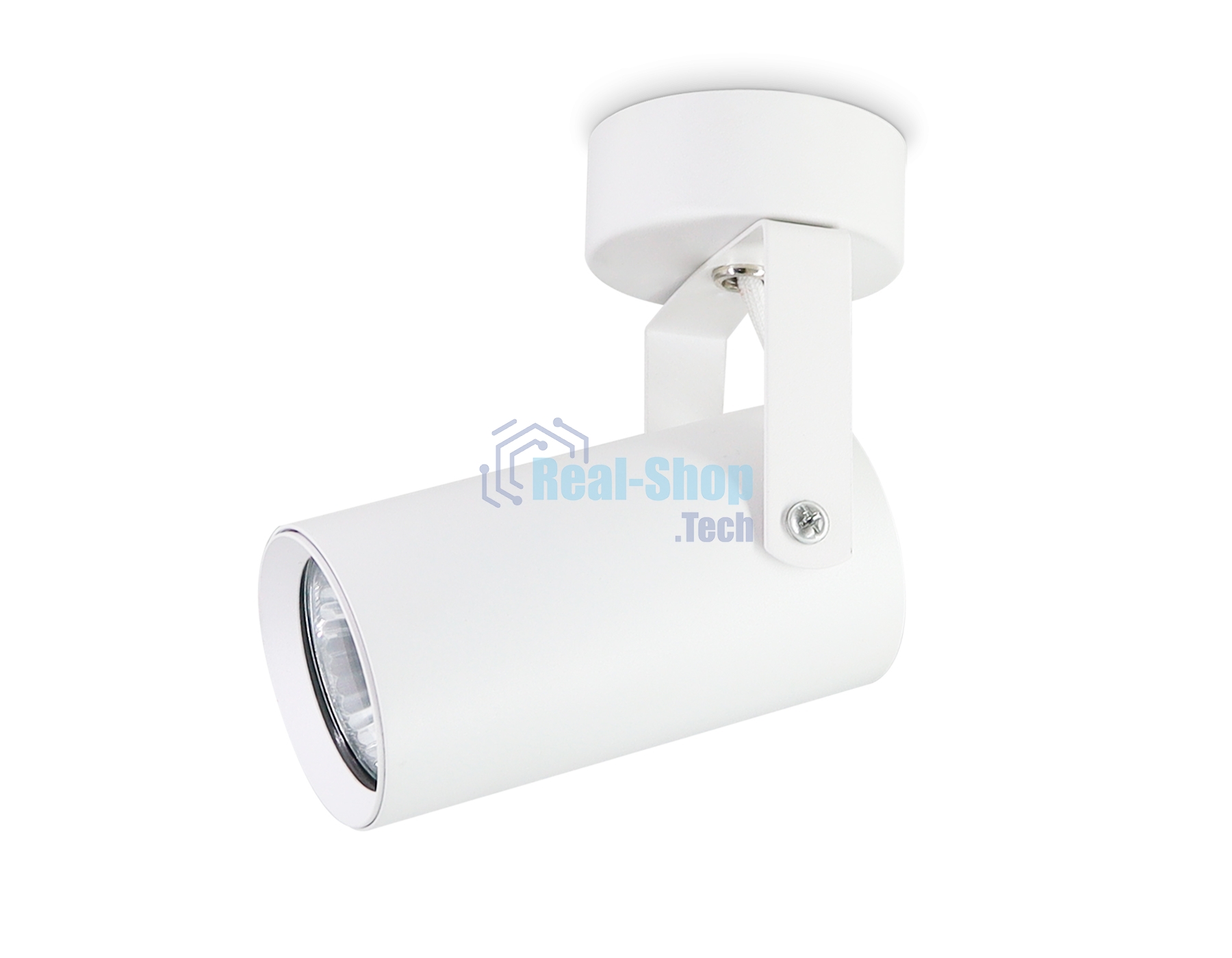 Накладной поворотный спот Ambrella light TA1302 WH белый GU10 max 12W 100*55*165