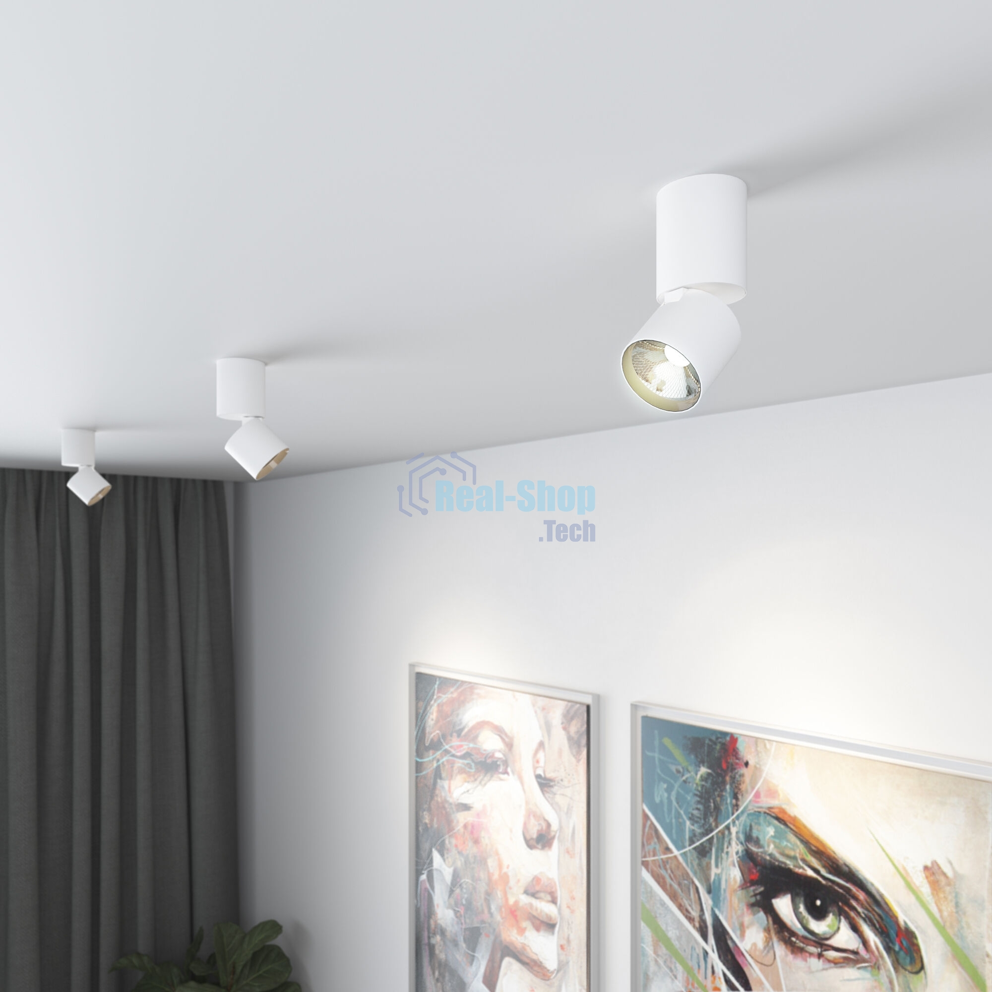 Светильник потолочный светодиодный 25042/LED 10W 4000K белый