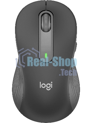 Мышь беспроводная Logitech Signature M650 графитовый, 4000 dpi, радиоканал, Bluetooth, USB, кнопки - 5