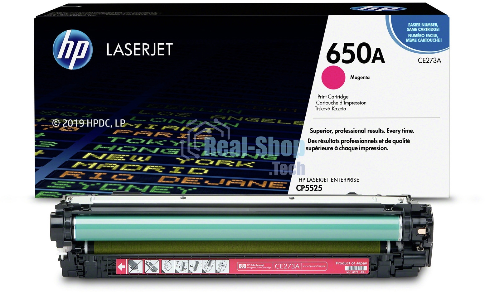 Картридж лазерный HP CE273A пурпурный для CLJ CP5520/5525 15000 стр.