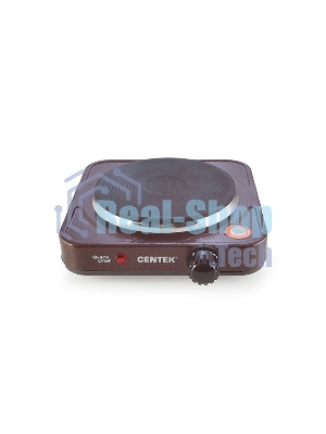 Плита настольная электрическая Centek CT-1506 Siberia коричневый
