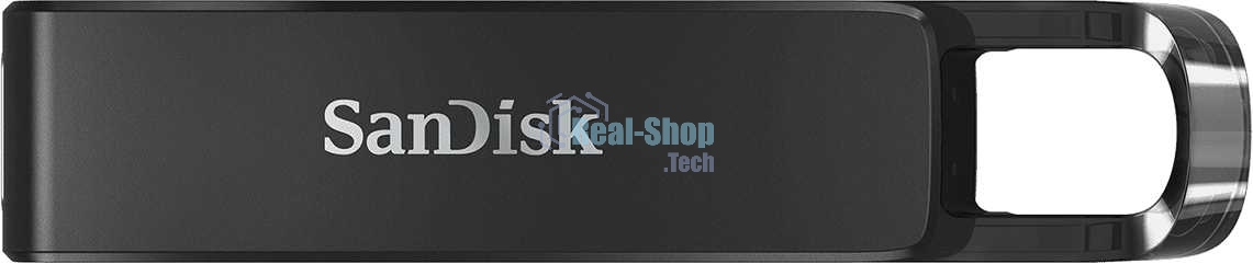 Флешка USB Sandisk CZ460 Ultra (SDCZ460-128G-G46), 128Gb, USB Type-C, R/W 150/30, черный