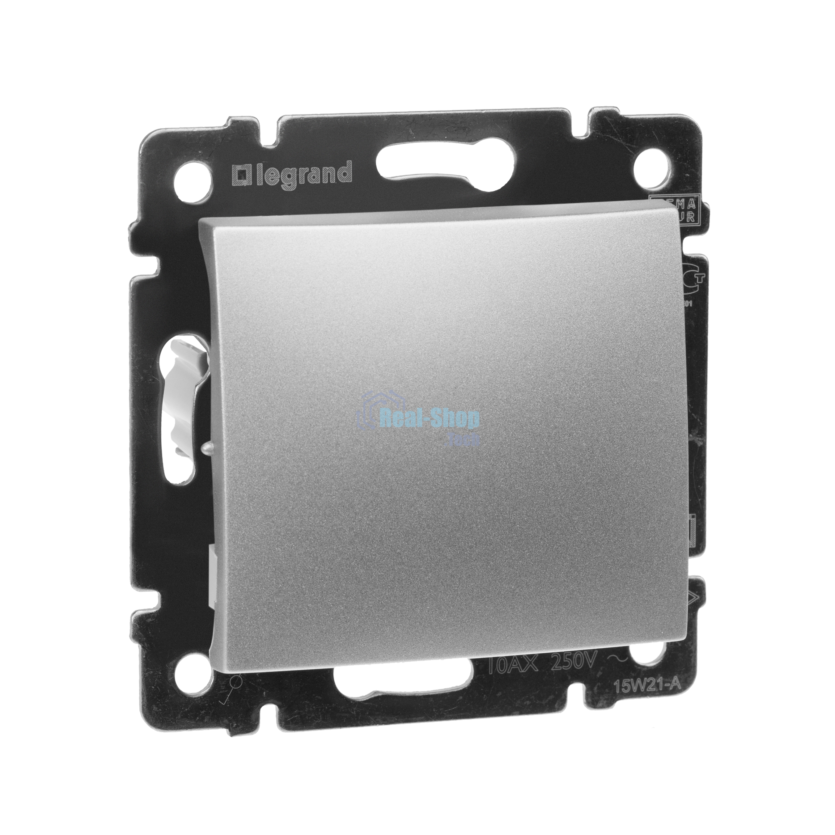 Переключатель Legrand 770106 2 напр. Valena (алюминий)