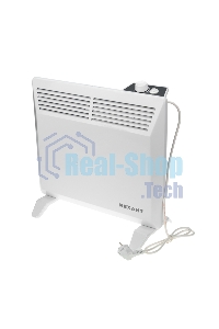 Конвектор Rexant 60-0083 белый, 1000 Вт, 15 м2, термостат