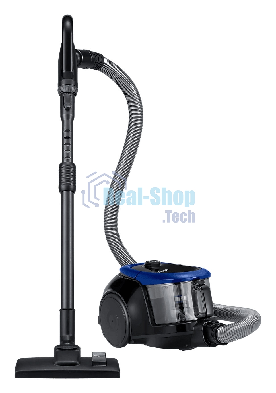 Пылесос Samsung VC18M21A0SB синий, 380/1800 Вт, уборка сухая, пылесборник контейнер 1.5 л