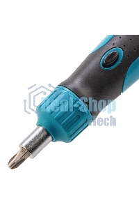 Отвертка реверсивная Gross механизм SmartPush, 12 шт., S2