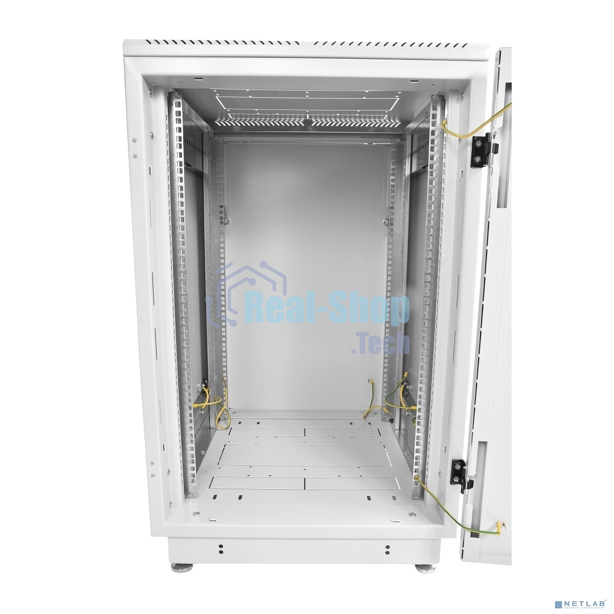 Шкаф телекоммуникационный напольный 18U Шкаф состоит из: 11186845111, 21186800001 (600x800) дверь перфорированная (2 места), ШТК-М-18.6.8-4ААА