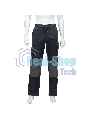 Брюки профессиональные рабочие, 97% хлопок 3% спандекс, XXXL Gross