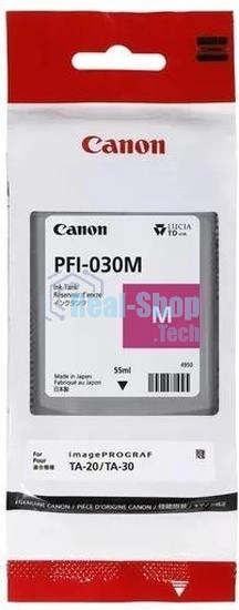Картридж струйный Canon INK TANK PFI-030 MAGENTA пурпурный (55 мл.)