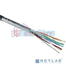 Кабель витая пара Rexant FTP 4PR 24AWG, cat.5e STRANDED (бухта 305 м)