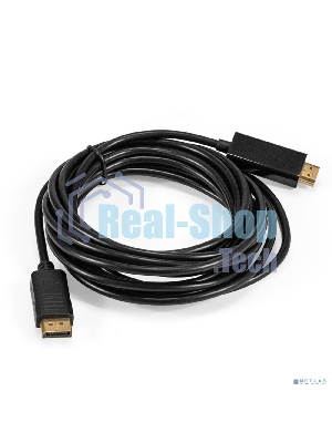 Кабель DisplayPort-HDMI ExeGate EX-CC-DP-HDMI-5.0 (20M/19M, 5м, экран)