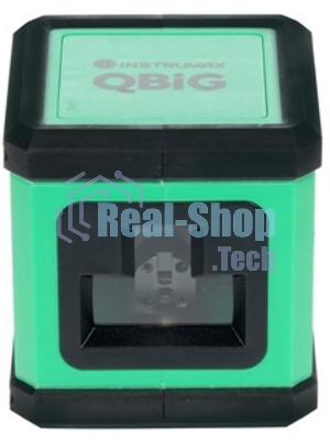 Уровень лазер. Instrumax QBiG 2кл.лаз. 2нм цв.луч. зеленый 2луч. (IM0126)
