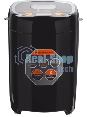 Хлебопечка LEONORD LE-1737 чёрный, 550 Вт, 0.9 кг, 13 программ