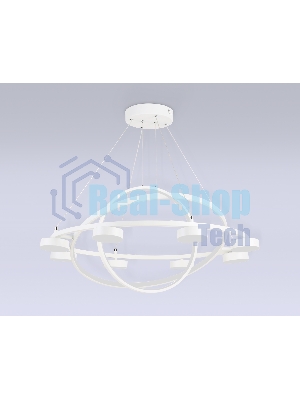 Светильник Ambrella light FL51777/3+8 WH белый 3000K/4200K/6400K 112W D800/580/400*1200 (ПДУ ИК)