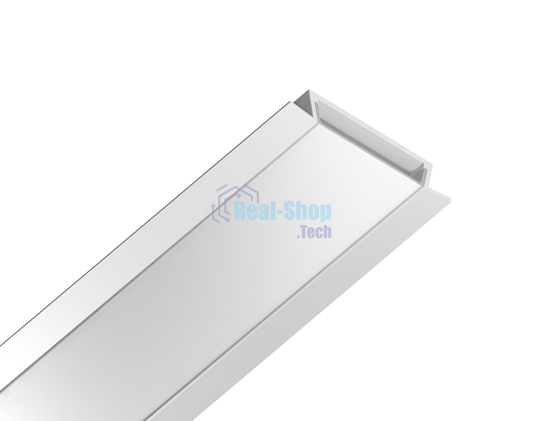 Алюминиевый профиль Ambrella light GP1100WH белый 2000*30.6*6